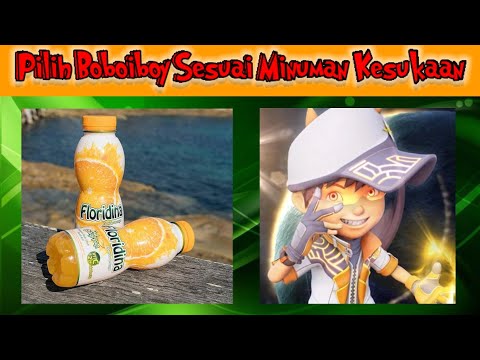 Pilih Boboiboy Sesuai Minuman Kemasan Favorit