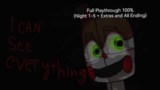 (Five Nights At Maks [Classic])(Full Playthrough 100% [Night 1-5 + Extras And All Endings])
