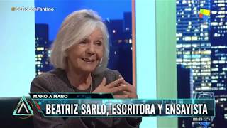 La Entrevista Completa De Alejandro Fantino Con Beatriz Sarlo En Animales Sueltos