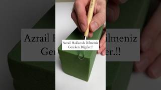 Azrail A.s Hakkında Öğrenmemiz Gerekenler Azrail Herkese Aynı Mı Gözükür?