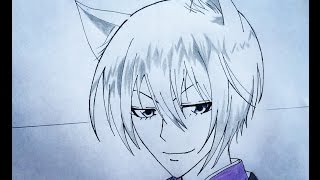 How to draw Tomoe (kamisama hajimemashita)