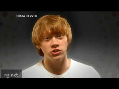 Children in Need 2009 Appeal Daniel Radcliffe Rupert Grint and Emma 