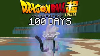 I Played Minecraft Dragon Ball Super For 100 Days This Is What Happened
