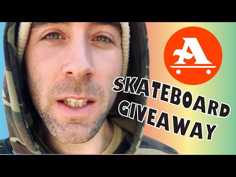 SKATEBOARD GIVEAWAY 2021 #1 - All I NEED SKATEBOARDING