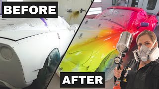 WILDEST Paint Transformation for the C6 Corvette - How to FADE like a BOSS!