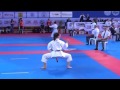 Karate Girl Aimee Sell - 40th Jnr Europeans 2013 - ANNAN Kata