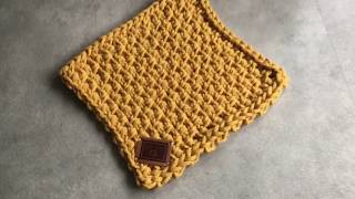 Pannenlap Chunky Cotton handmade by juf Sas