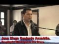 Juan Diego Guajardo felicita a Periodistas