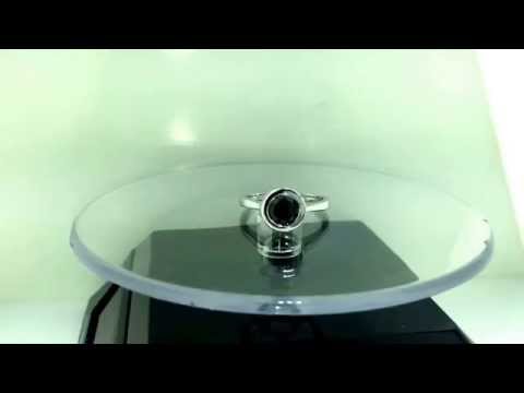 Platinum Black Diamond Solitaire Engagement Ring 1.00 Carat Handmade Bezel Set Platinum Black Diamond Solitaire Engagement Ring 1.00 Carat Handmade Bezel Set