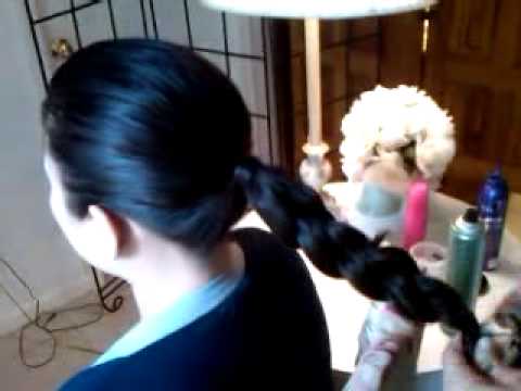 5 Minute Updo by Elegant Hair by Giselle (braid to bun) boho chic hairstyles24. 5 Minute Updo by Elegant Hair by Giselle (braid to bun)