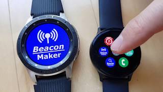 Galaxy Watch Beacon Maker And Ble Scanner