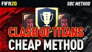 Clash Of Ans Cheap Sbc Method Fifa 20