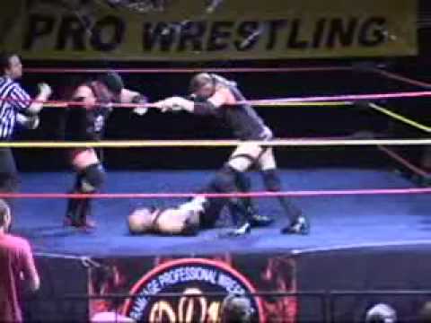 Murder1 pins Simon Sermon then a brawl ensues
