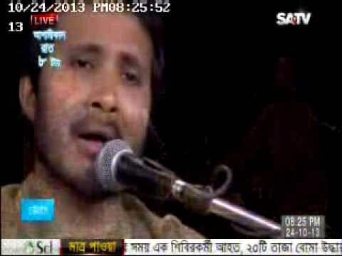 o chand shamle rakho by samarjit roy (live show on sa tv)