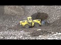 Radlader Arbeitsplatz