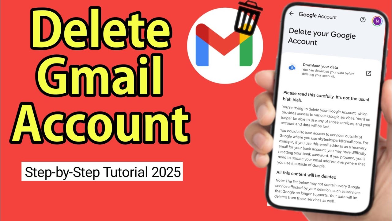 How to Delete Gmail Account Permanently (New Update) How to Delete Gmail Account Permanently (New Update)