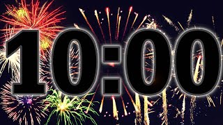 10 Minute Countdown Timer - Summer Fireworks