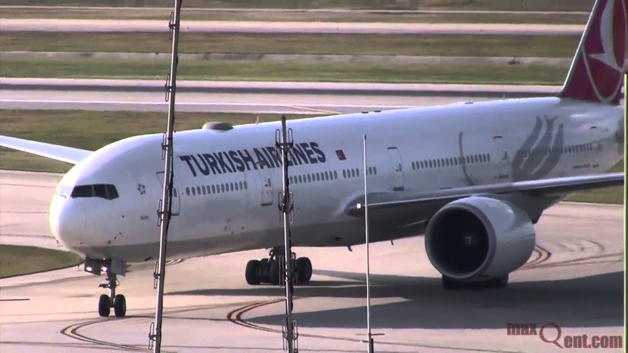 Turkish Airlines Inaugural Arrival at Houston IAH YouTube