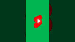 Youtube Shorts Logo Animation Green Screen #Greenscreen #Shorts #Youtubeshorts #Animation #Logo