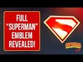 Full "Superman" Emblem Revealed! (April 15, 2024) - Superman Homepage Live!