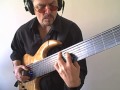 "Plectrum's Lament" on 7 string fretless Ebow bass by Eric Czar