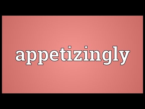 Header of appetizingly