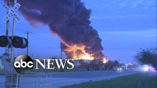 Environment groups concerned after chemical plant blaze in Houston