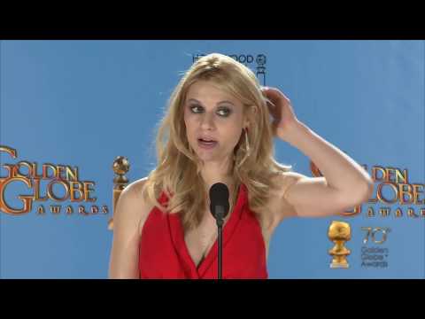 Backstage with Claire Danes, best actress TV series/drama
