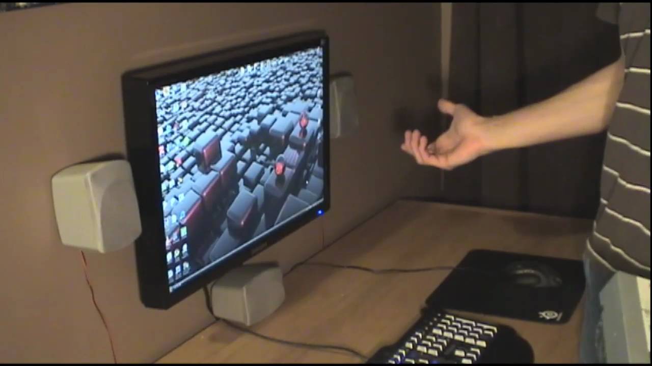 How to wall mount a LCD Monitor for Free. - YouTube