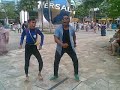 Alfian Joget Caesar Yuk Keep Smile At Universal Studios Singapore images Alfian Joget Caesar Yuk Keep Smile At Universal Studios Singapore