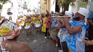 Salvador Bahia - A Mulherada E Filhos De Gandhy - Cortejo De Abertura Do Festival Afro Raízes