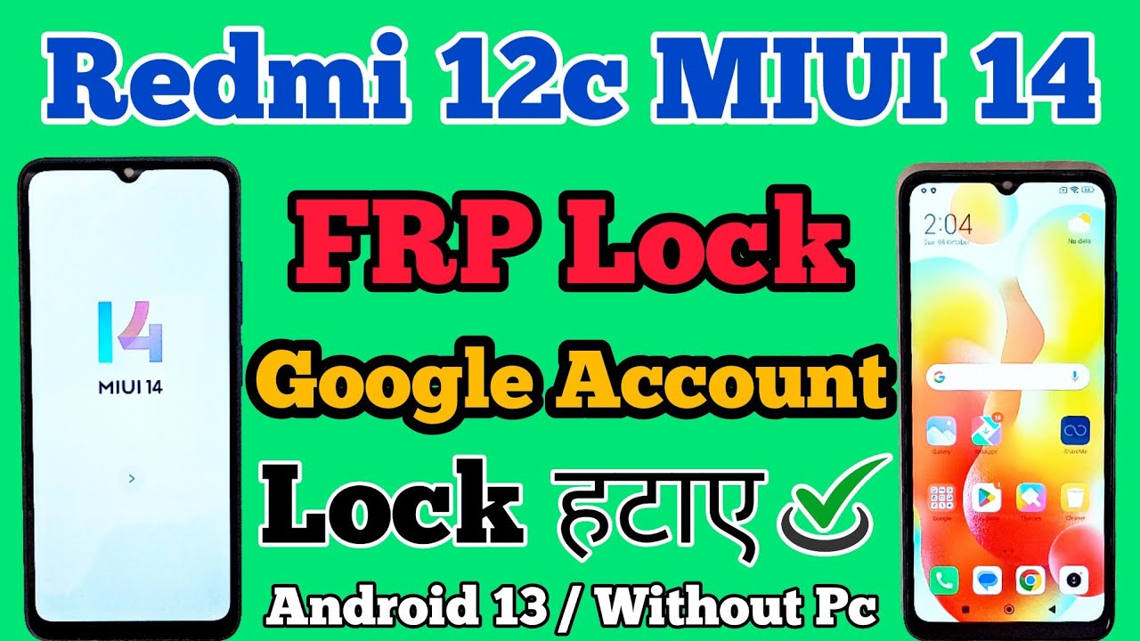 Redmi 12c FRP Bypass MIUI 14 Without Pc | Android 13 | Redmi 12c FRP Bypass MIUI 14 Without Pc | Android 13 |