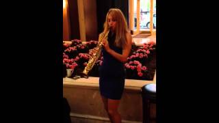 Pattie Cossentino Saxophone Solitude By Duke Ellington, Live At The Hilton Downtown Nashville