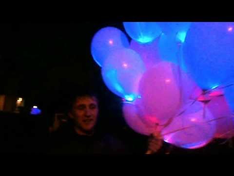 Мигающее сердце из диодов