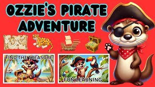 Ozzies Pirate Adventure Fun Kid Learning Math, Navigation, Problem Solving & More Looplearner