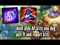 My whole team raged at me for playing AP Blitzcrank Support... then I carried the game