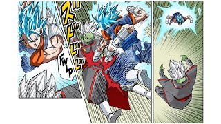 Vegito Blue Vs Merged Zamasu Full Color Manga