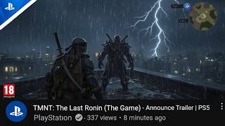 Tmnt The Last Ronin The Game - Teaser Trailer Ps5 Games Concept