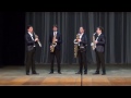 Russian Sax Quartet: concert in Ekaterinbourg