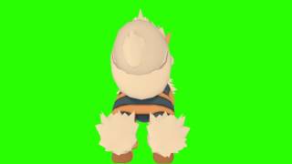 Arcanine Animated Back Pokemon Chroma