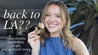 Weekend Vlog I Fear Im Chasing My Dreams?? On Set, Filming, Headshots, La Day