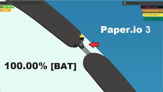 Paper.io 2 Map Control 100.00% Bat