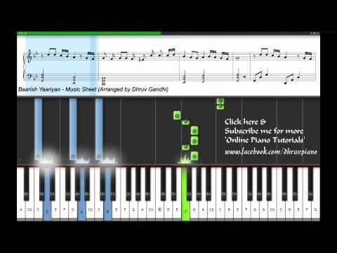 Iss Dard-e-dil Ki Sifarish (Baarish) - Yaariyan (TutorialLesson...