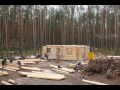 construire maison bois rond