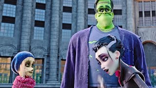 Monster Family new clip: Family at the London Eye with Cheyenna and Baba Yaga