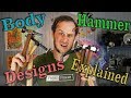 Body Hammer Designs Explained - What is that shape for?