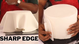 How To Cover A Cake Dummy In Fondant