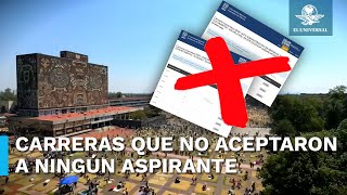 En Qué Carrera De La Unam Ningún Aspirante Fue Seleccionado Para 2024?