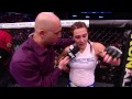 UFC 184: Cat Zingano Octagon Interview