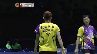 Unbeliveable Comeback Korea Defense Technique Badminton Unbeliveable Comeback Korea Defense Technique Badminton